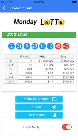 lotto results history 2017