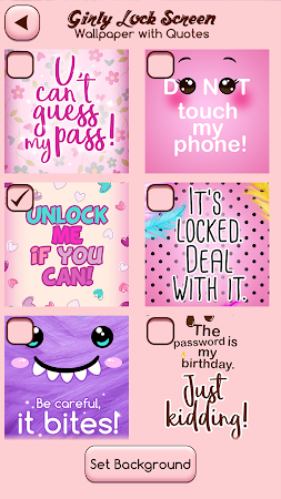 Pink Girly Lock Screen  APK Download for Android  Aptoide
