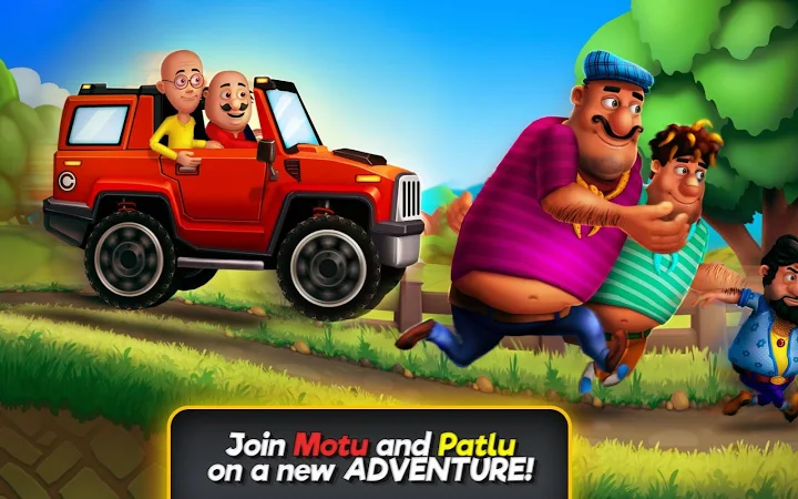 cartoon motu patlu gadi wala