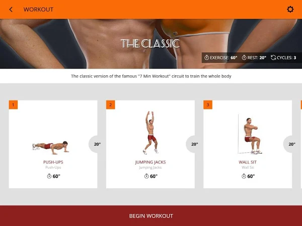 7 Minute Workout App Ideal For Diet Training Apk For