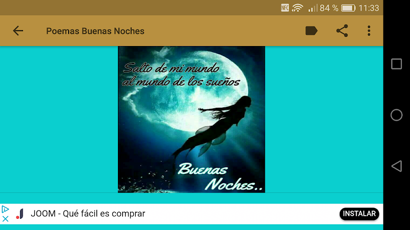 Poemas de Buenas Noches मुफ्त डाउनलोड। -  