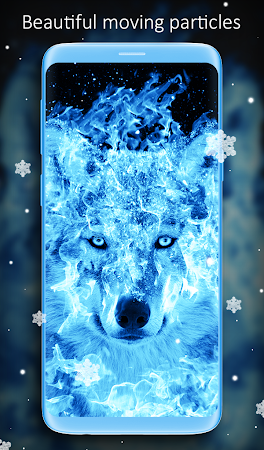 Ice Fire Wolf Wallpaper APK for Android - free download on Droid Informer