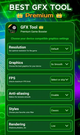 Ultimate GFX Tool Game Booster for Android - Download