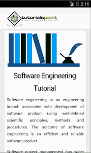 Software Engineering Tutorialspoint