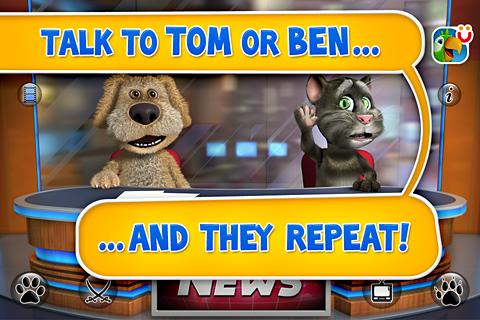 talking tom and ben news mod apk