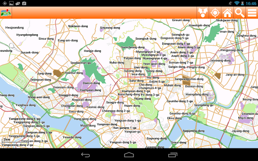 Carte Séoul mappa Hors ligne téléchargement gratuit ... - 512 x 320 png 248kB