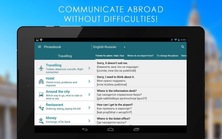 Как подключить переводчик на андроид Offline Russian Translator 2.0.52 for Android - Download app for free